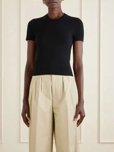 Altuzarra Manny Woven T-shirt | Thumbnail 3