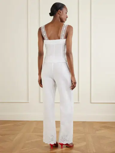 Staud + Da Adolfo Matilde Cotton-blend Tank | Thumbnail 3