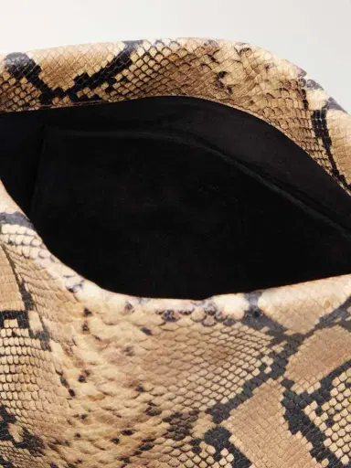 Nili Lotan Jerry Snake-effect Leather Clutch | Thumbnail 6 Nili Lotan Jerry Snake-effect Leather Clutch | Thumbnail 6