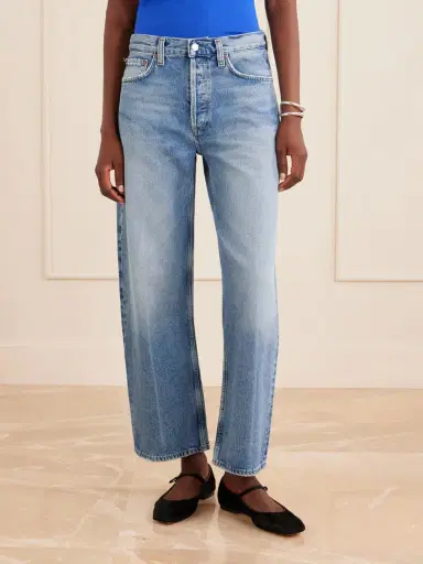 AGOLDE Arc Mid-rise Wide-leg Jeans | Thumbnail 3
