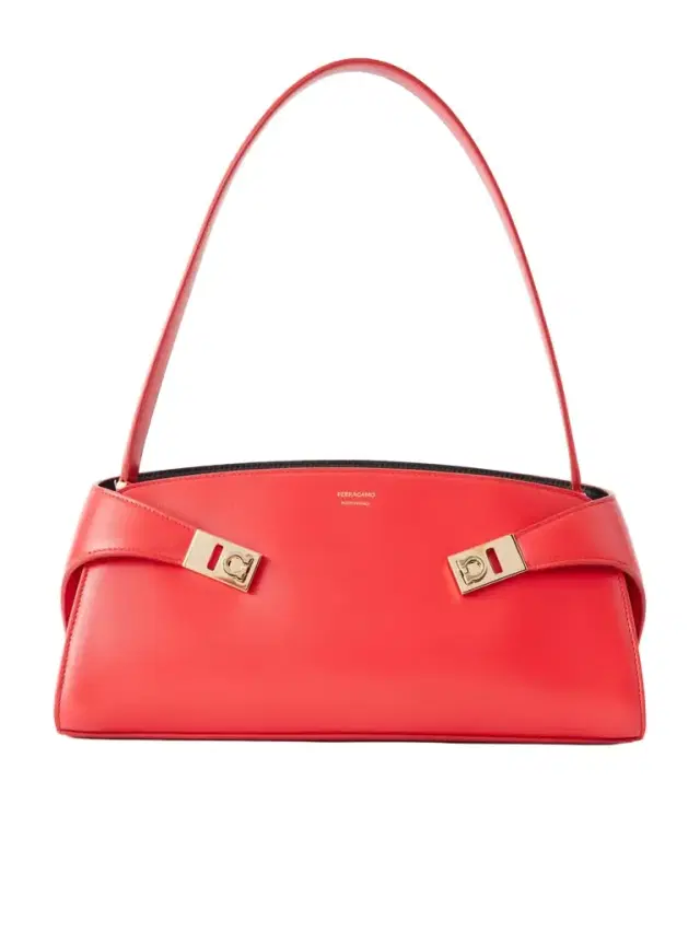 Ferragamo Hug Leather Shoulder Bag