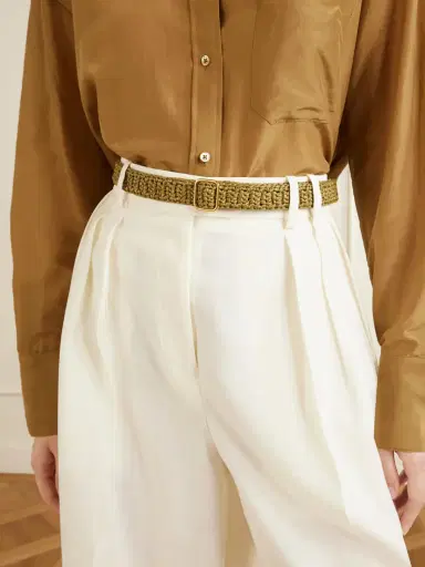 Déhanche Mako Raffia-effect Belt | Thumbnail 2 Déhanche Mako Raffia-effect Belt | Thumbnail 2