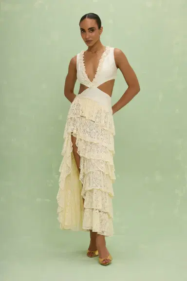 PatBo MARTINA LYCRA MAXI DRESS | Thumbnail 1 PatBo MARTINA LYCRA MAXI DRESS | Thumbnail 1