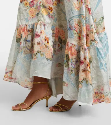 Camilla Embellished floral silk maxi dress | Thumbnail 5 Camilla Embellished floral silk maxi dress | Thumbnail 5