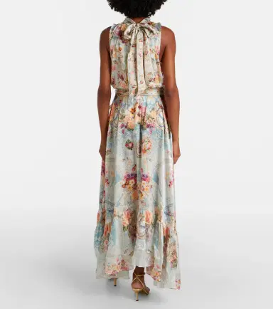 Camilla Embellished floral silk maxi dress | Thumbnail 6 Camilla Embellished floral silk maxi dress | Thumbnail 6