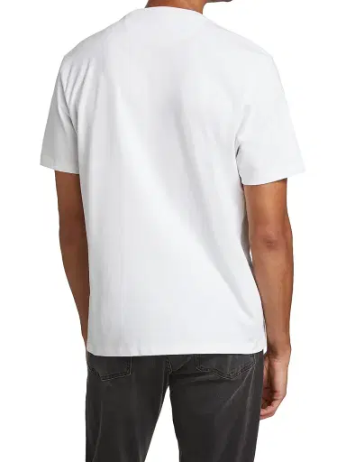 Frame Men's Short-Sleeve Cotton T-Shirt - White - Size XL | Thumbnail 5