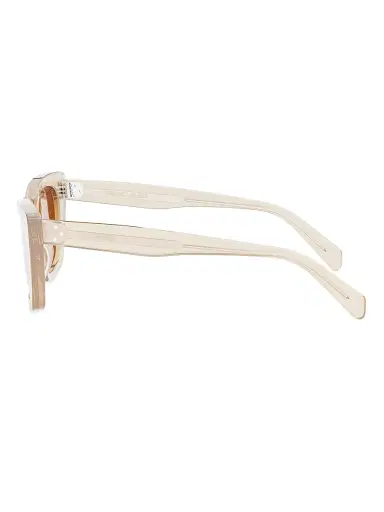 CELINE Women's 51MM Cat-Eye Sunglasses - Transparent Light Orange | Thumbnail 3 CELINE Women's 51MM Cat-Eye Sunglasses - Transparent Light Orange | Thumbnail 3