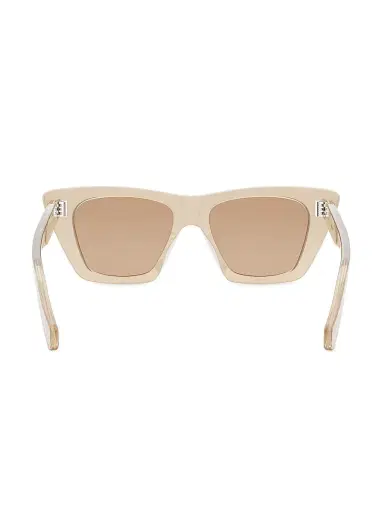 CELINE Women's 51MM Cat-Eye Sunglasses - Transparent Light Orange | Thumbnail 5 CELINE Women's 51MM Cat-Eye Sunglasses - Transparent Light Orange | Thumbnail 5