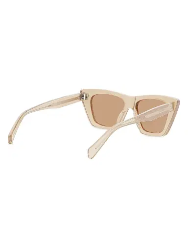 CELINE Women's 51MM Cat-Eye Sunglasses - Transparent Light Orange | Thumbnail 6 CELINE Women's 51MM Cat-Eye Sunglasses - Transparent Light Orange | Thumbnail 6