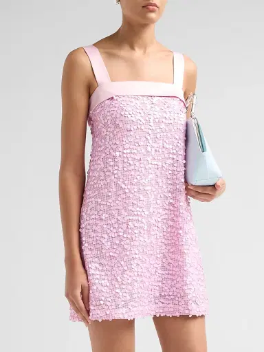 Simkhai Women's Davina Embellished Mini Dress | Thumbnail 4