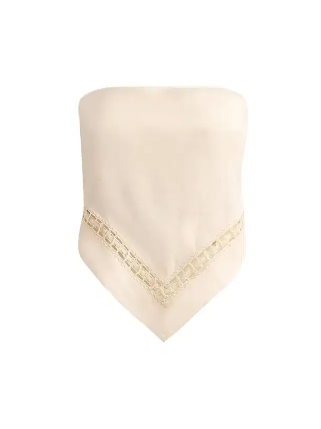 Women's Lahni Linen Lace Top - Sand