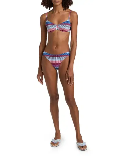 Solid & Striped Women's The Eva Multi-Stripe Top - Size XS | Thumbnail 2