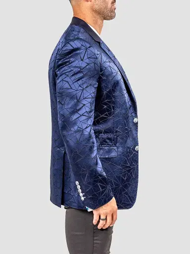 Maceoo Men's Socrate Evo Marthyr Blazer - Blue - Size XXXXL | Thumbnail 6