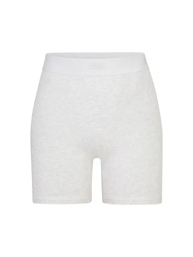 SKIMS Women's Boyfriend Boxer Shorts - Light Heather Grey