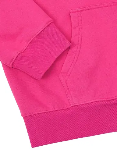 RTA Men's Chaparral Dion Ombré Cotton Distressed Hoodie - Vintage Fuchsia - Size Large | Thumbnail 4