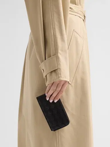 Bottega Veneta Women's Intrecciato Leather Card Case | Thumbnail 2 Bottega Veneta Women's Intrecciato Leather Card Case | Thumbnail 2