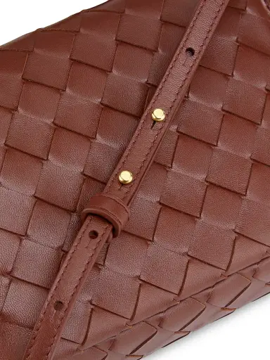 Bottega Veneta Women's Bang Bang Intrecciato Leather Crossbody Vanity Case Bag | Thumbnail 5 Bottega Veneta Women's Bang Bang Intrecciato Leather Crossbody Vanity Case Bag | Thumbnail 5