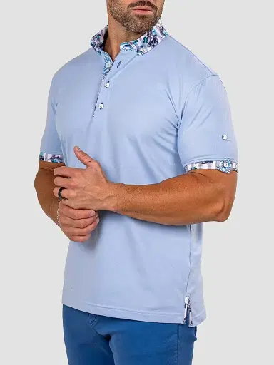 Maceoo Men's Newton Marthyr Polo Shirt | Thumbnail 2 Maceoo Men's Newton Marthyr Polo Shirt | Thumbnail 2