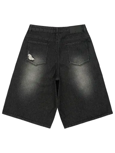 RTA Men's Chaparral Gustavo Denim Bermuda Shorts - Noir - Size 42 | Thumbnail 2