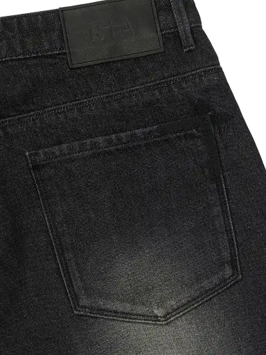 RTA Men's Chaparral Gustavo Denim Bermuda Shorts - Noir - Size 42 | Thumbnail 4