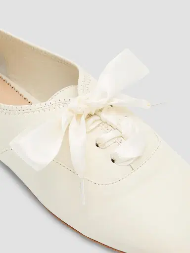 Cinq à Sept Women's Christina 30MM Leather Oxfords | Thumbnail 6