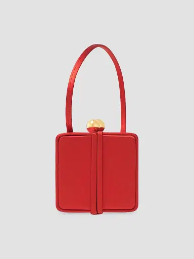 Carolina Herrera Women's Mimi Satin Top Handle Bag | Thumbnail 4 Carolina Herrera Women's Mimi Satin Top Handle Bag | Thumbnail 4