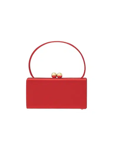 Carolina Herrera Women's Mimi Satin Top Handle Bag | Thumbnail 1 Carolina Herrera Women's Mimi Satin Top Handle Bag | Thumbnail 1