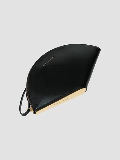 Carolina Herrera Women's Consuelo Leather Clutch | Thumbnail 4 Carolina Herrera Women's Consuelo Leather Clutch | Thumbnail 4
