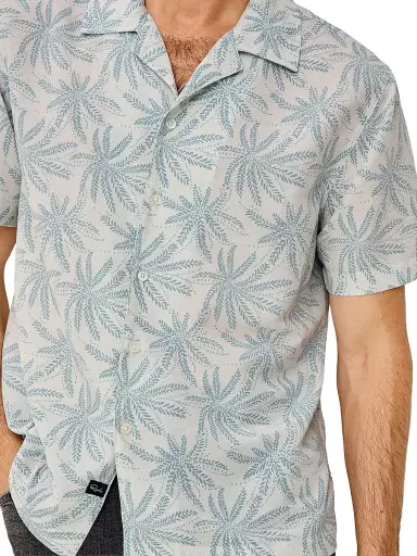 Rails Men's Rhodes Hawaiian Ice Camp Shirt - Hawaiian Ice | Thumbnail 5 Rails Men's Rhodes Hawaiian Ice Camp Shirt - Hawaiian Ice | Thumbnail 5