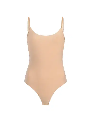 Commando Women's Butter Cami Stretch-Modal Bodysuit - Beige - Size XL | Thumbnail 1