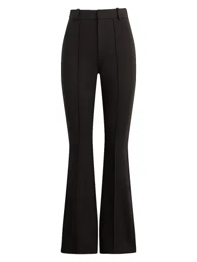 Favorite Daughter Women's Devin High-Rise Flare Pants - Black - Size 0 | Thumbnail 1