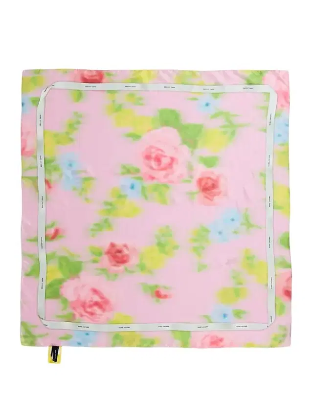 Marc Jacobs Women's Blurred Floral Silk Scarf - Ribbon Pink Multi