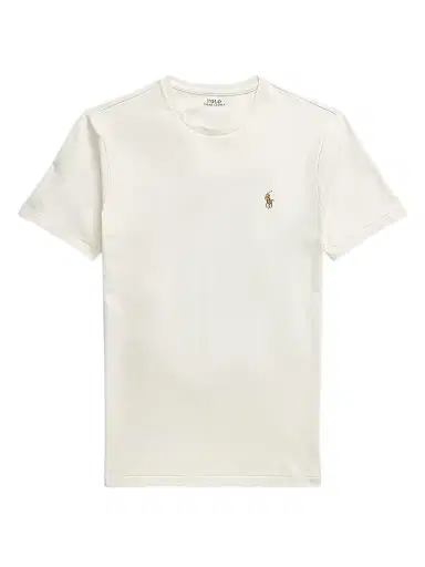 Polo Ralph Lauren Men's Custom-Slim-Fit Jersey Crewneck T-Shirt - Parchment Cream | Thumbnail 1