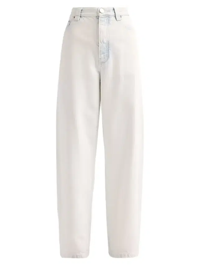 Marc Jacobs Women's Bow Bleached Denim High-Rise Jeans - Light Wash