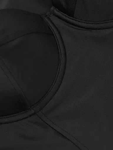 Ramy Brook Women's Jayda Bustier One-Piece Swimsuit - Black - Size Large | Thumbnail 6