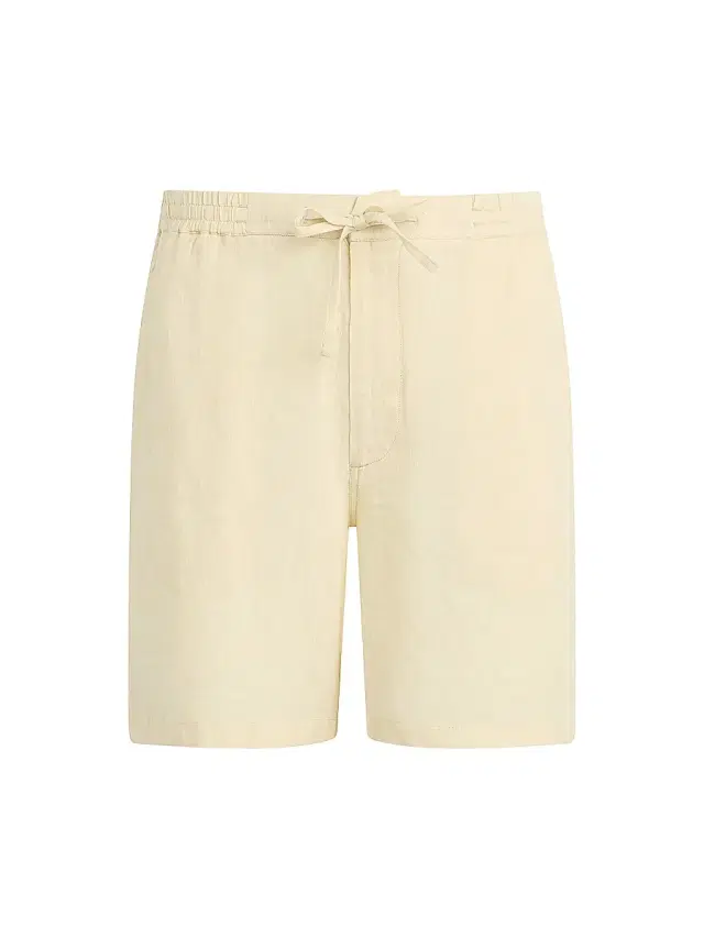Men's Linen Drawstring Shorts - Summer Sand