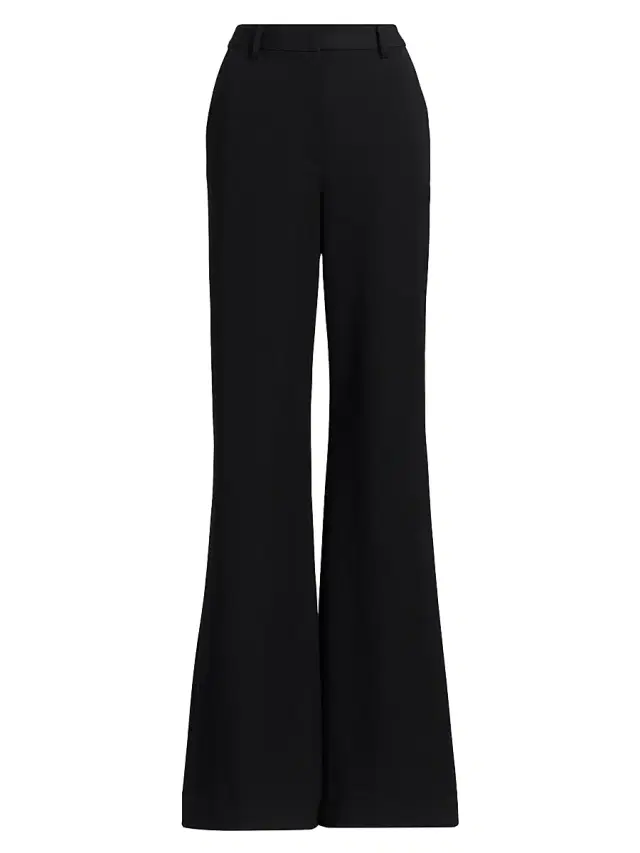 L'AGENCE Women's Pilar Wide-Leg Pants - Black