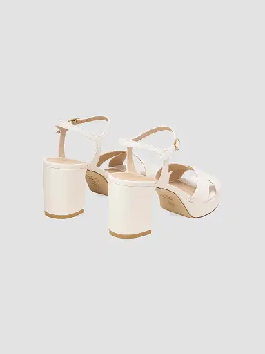 Stuart Weitzman Women's Dayna 80MM Leather Platform Sandals | Thumbnail 3 Stuart Weitzman Women's Dayna 80MM Leather Platform Sandals | Thumbnail 3