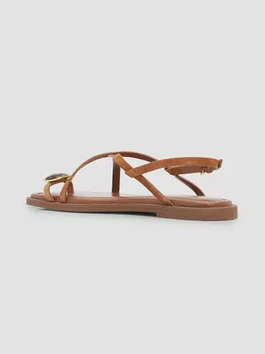 rag & bone Women's Remi Suede Flat Sandals | Thumbnail 2