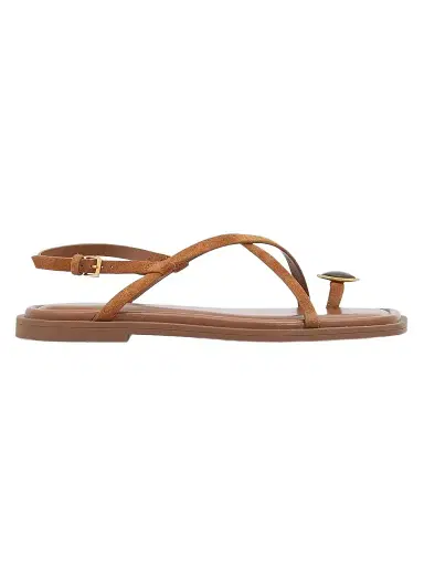 rag & bone Women's Remi Suede Flat Sandals | Thumbnail 1