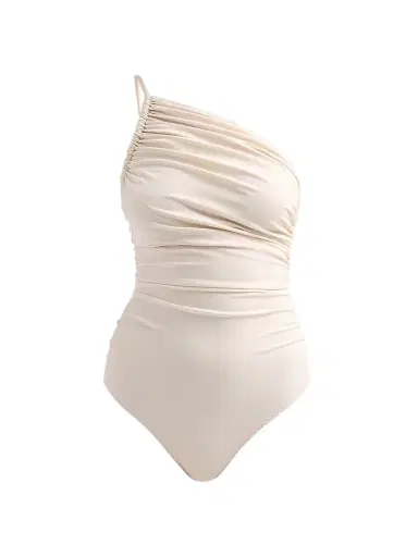 Ulla Johnson Women's Ibiza One-Piece Swimsuit - Cowrie - Size Large | Thumbnail 1