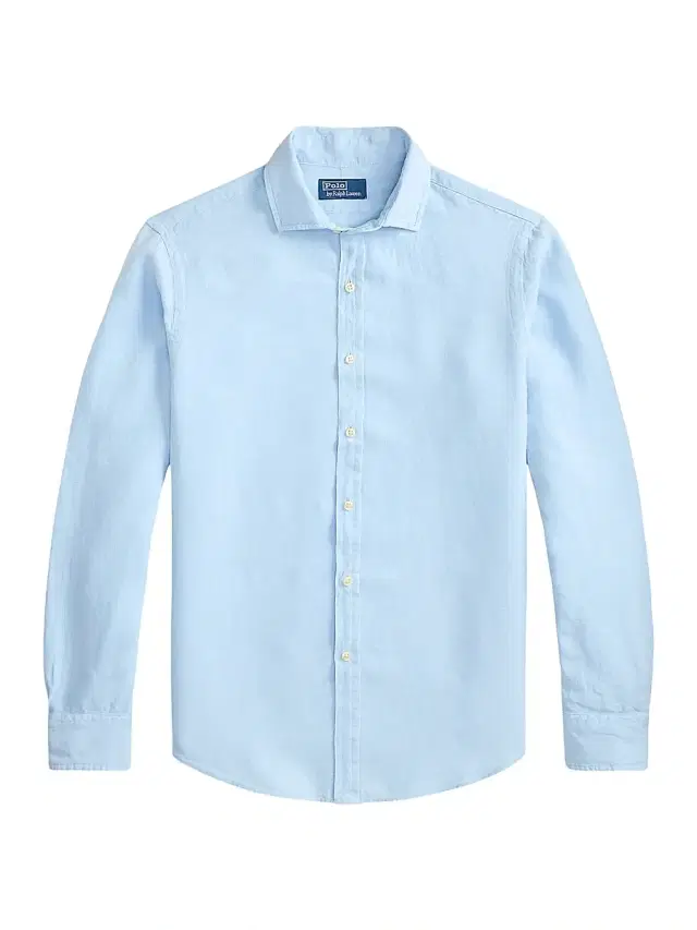 Polo Ralph Lauren Men's Linen Button-Front Shirt - Office Blue