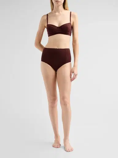 Ulla Johnson Women's Zahara Bikini Bottom - Urchin - Size XL | Thumbnail 2