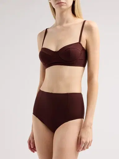 Ulla Johnson Women's Zahara Bikini Bottom - Urchin - Size XL | Thumbnail 4