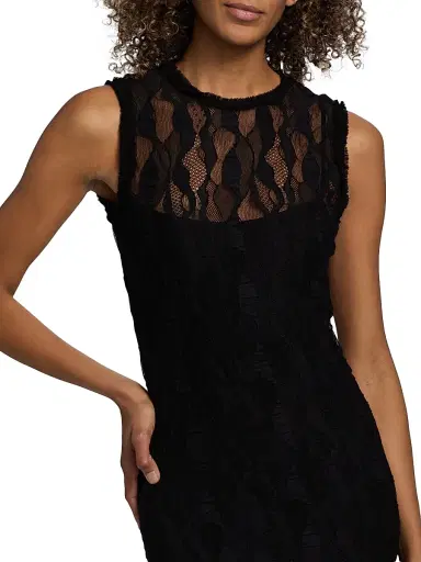 Ulla Johnson Women's Venus Lace Maxi Dress - Noir | Thumbnail 6