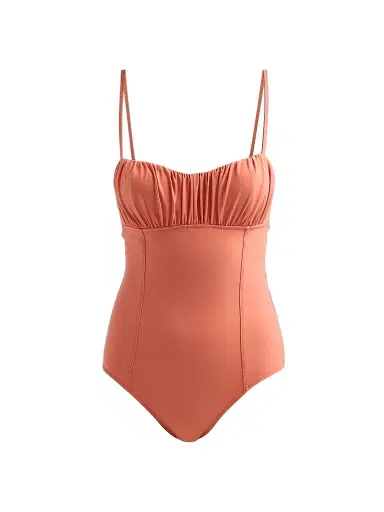 Ulla Johnson Women's Dalila One-Piece Swimsuit - Coral | Thumbnail 1