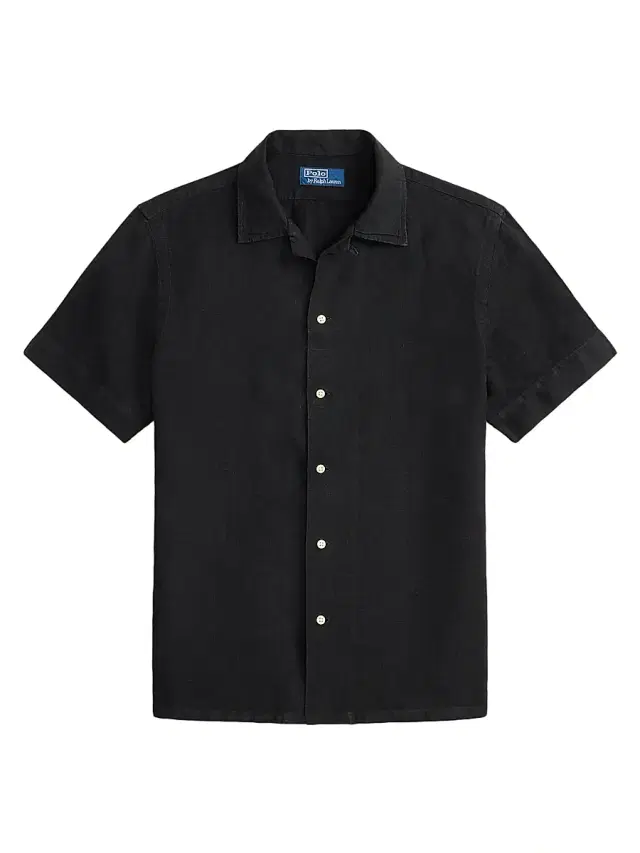 Polo Ralph Lauren Men's Classic-Fit Linen Camp Shirt - Polo Black