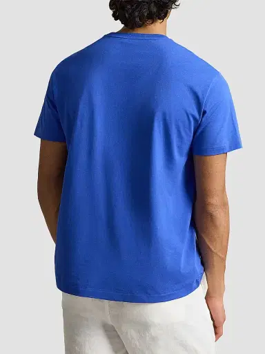 Polo Ralph Lauren Men's Custom-Slim-Fit Jersey Crewneck T-Shirt - New Iris Blue - Size XXL | Thumbnail 3