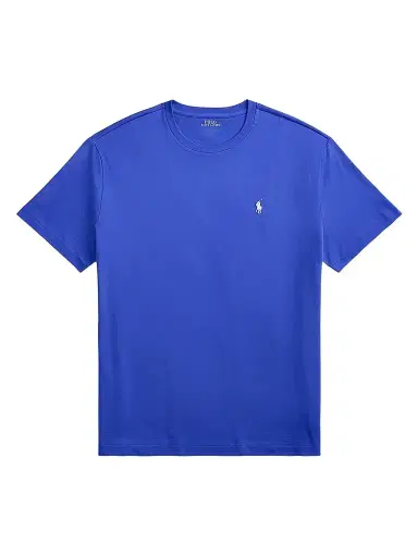 Polo Ralph Lauren Men's Custom-Slim-Fit Jersey Crewneck T-Shirt - New Iris Blue - Size XXL | Thumbnail 1