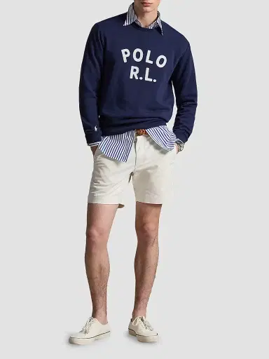 Polo Ralph Lauren Men's Logo Cotton-Blend Crewneck Sweatshirt | Thumbnail 2 Polo Ralph Lauren Men's Logo Cotton-Blend Crewneck Sweatshirt | Thumbnail 2